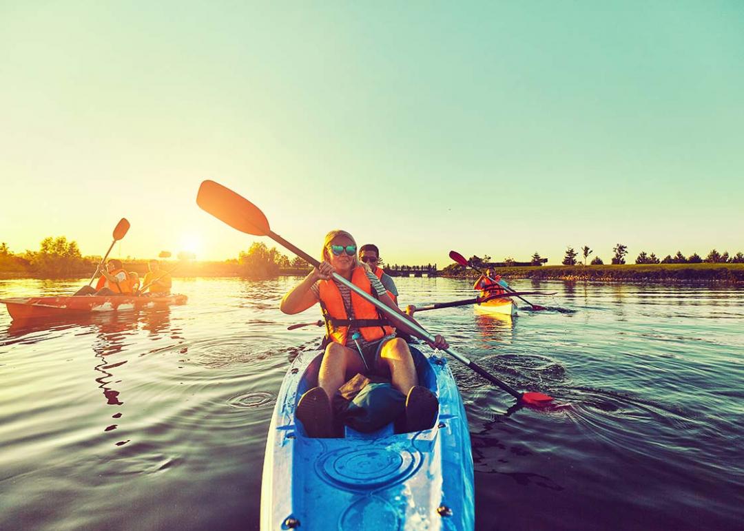 Glisse dans les landes